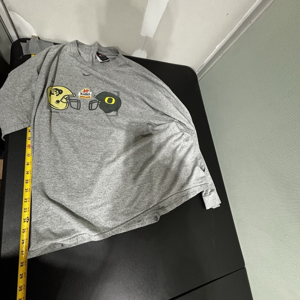 Vintage Nike Team Issued Oregon Ducks XXL Long Sleeve Shirt Ducks vs Colorado - Picture 5 of 8